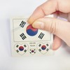 Taegeukgi temporary tattoo stickers, South Korea soccer cheering supplies / 태극기 판박이 타투 스티커 축구 대한민국 응원용품