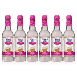Jordan’s Skinny Syrups White Chocolate, Sugar Free Flavoring Syrup, 25.4 Ounce Bottle (Pack of 6)