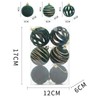 Shatterproof Christmas Ornaments Set – 6/12pcs Velvet Christmas Tree Hanging