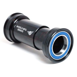 Wheels Manufacturing Press Fit 86/92 Bottom Bracket with ABEC 3 Bearings, Black, SRAM 24/22mm Spindle