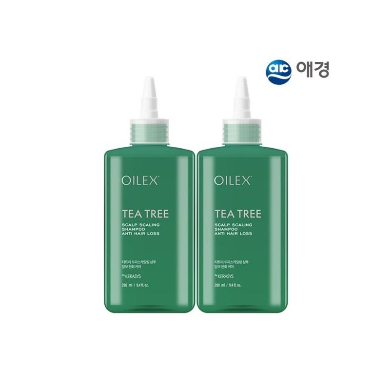 Kerasis Oilex Shampoo 280ml x 2 (Tea Tree / Argan