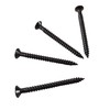 4 Pack Black Guitar Neckplate Screws Long 1-3/4 inch X