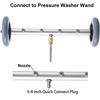 RIDGE WASHER Pressure Washer Undercarriage Cleaner, 16 Inch Undercarriage Washer,