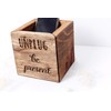Unplug Be Present Box - Wood Cell Phone Holder
