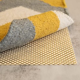 Grip-It Outdoor Non-Slip Rug Pad for Hardwood Floors, USA-Made Outdoor Rug Pad Prevents Outdoor Rugs from Sliding 6x9 ft