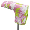 Geotech Headcover Camouflage Headcover Camouflage Blade Putter Cover Pink Neon
