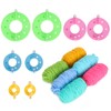Pompom Maker Kits Colorful Fluff Ball Weaver DIY 6 Color