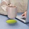 6 Pcs Tennis Ball Drink Coasters with Holder Coasters for