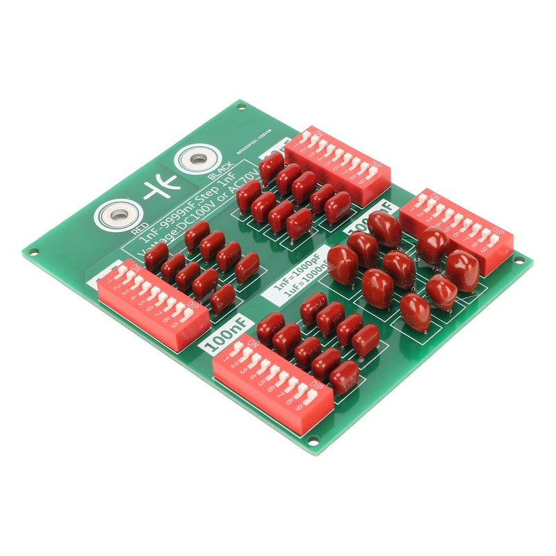 Programmable Capacitor Board 1nF to 9999nF 4 Decimal Number Step