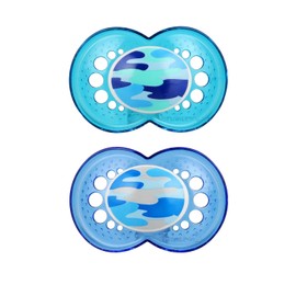 MAM Camo Orthodontic Pacifier, Boy, 16+ Months, 2-Count