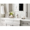 Moen Halle Spot Resist Brushed Nickel One-Handle Single Hole Bathroom