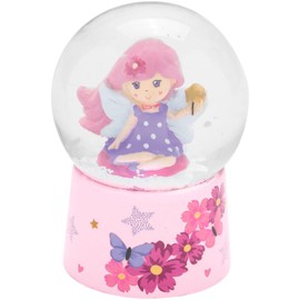 Sheepworld Fairy Dream Globe, Snow Globe for Shaking, Height 6.5 cm, with 3D Figure, Made of Shatterproof Acrylic, Gift for Children, Children's Birthday, Gift Girls, Back to School, School Cone