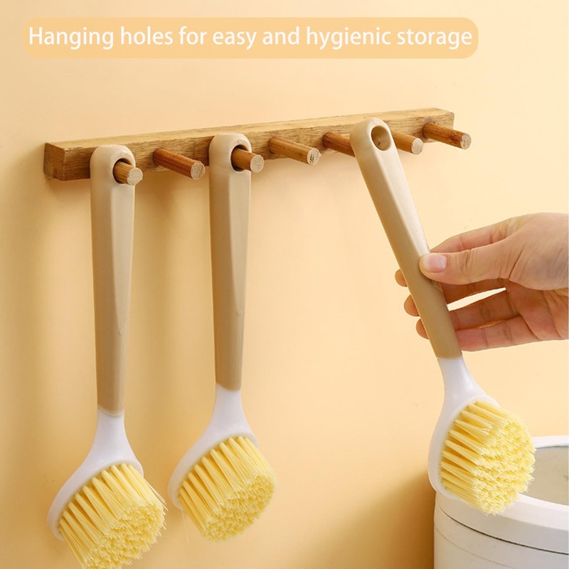Dish Brush with Non Slip Handle Scrub Brush Dish Scrubber
