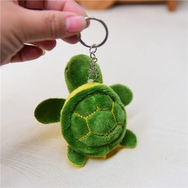 BWESOO Green Turtle Stuffed,Mini Sea Turtle Animal,Turtle Adorable Cute Stuffed Animal Party Decorations,Bag Accessories Ocean Supplies,Mini Turtles,Car Keychain, Car Keychain