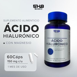 Ácido Hialurónico con Magnesio Sin Sabor 5H8 NUTRITION