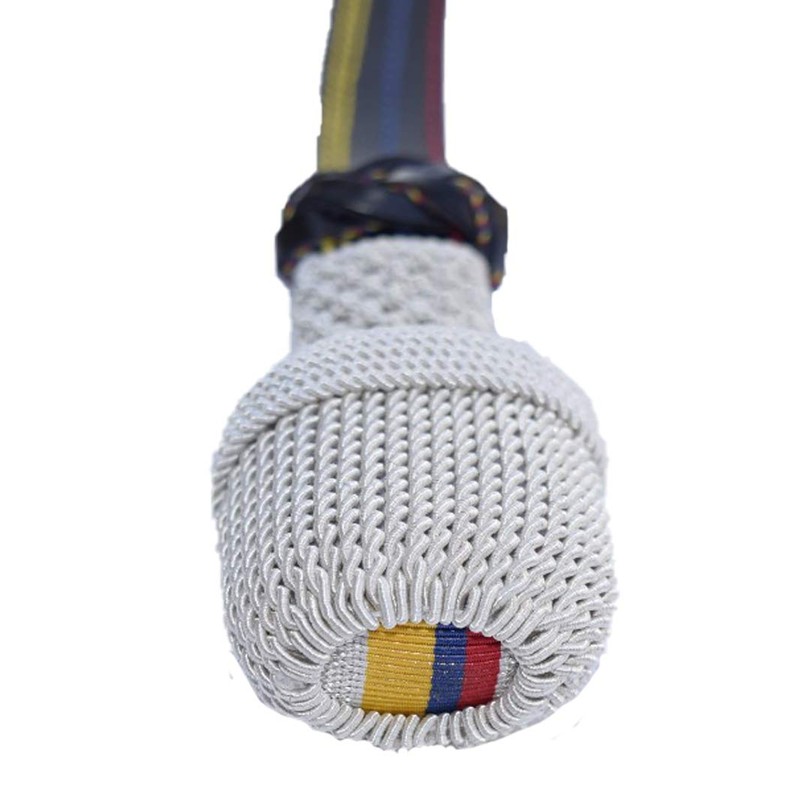 Black Leather Sword Knot Royal Navy Marines Officers Regimental Sergeant