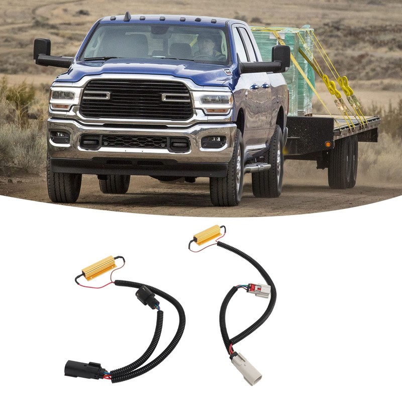 LOCADENCE 2Pcs Tail Light Conversion Harness, LED Harness Wiring Connector