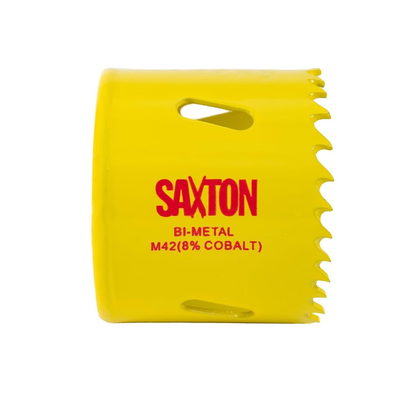 Saxton HSS Hole Saw Cutter M42 Bi-Metal 8% Cobalt Heavy