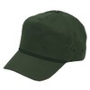 Cotton Twill Golf Cap - Dark Green