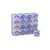 Really Useful Organiser, 16 x 0.14 Litre Storage Boxes in