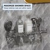 Shower Caddy Suction Cup,Bathroom Shower Organizer for Bathroom Storage &
