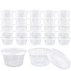 Augshy 40 Pack Small Slime Containers with Lids, Jello Shot