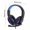 SY755MV Luminous Game Headphone Over-ear Gaming Headset with Microphone PC