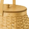 Chidorisangyou 88-90 Basket, Brown, 9.6 x 7.3 x 12.2 inches
