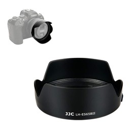 JJC Camera Lens Hood Compatible with Canon RF 50mm F1.8 STM Lens Target + EOS R R5 R6 RP Ra, Replaces Original Canon ES-65B Lens Hood