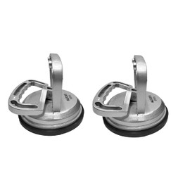 Harden 2-Pack Single Head Suction Lifters – Heavy-Duty Glass Lifting Tool with Large Easy-Grip Handle for Windows, Tile, Windshields, Sheet Metal – Strong ABS Body