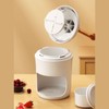 Hand Crank Shaved Ice Machine Stainless Steel Blades Safe Portable