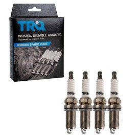 TRQ Iridium Spark Plugs Engine Tune Up Ignition Kit 4 Piece Set