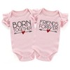 Acwssit Born Friends Newborn Twins Outfits Boy And Girl Baby
