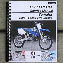 i5motorcycle Service & Repair Manual for Yamaha YZ250 YZ 250 Two-Stroke 2005-2023