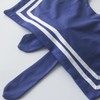 Fake Dickey Detachable Navy Style Collar Set Half Top Mock