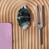 Ckakra Sound TherapyTuning Fork with Healing Crystals Kit, Meditation &
