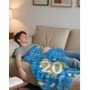 Bacmaxom 18th Birthday Throw Blankets Bedspreads for Girls Boys Happy