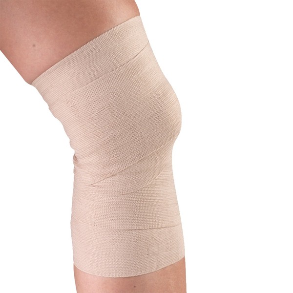 CHAMPION Reusable Elastic Bandage, Beige, Universal, 4 Inch Wide