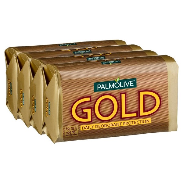 Palmolive Gold Soap Bar 90g X 4