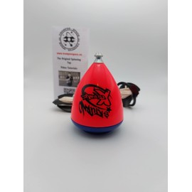 TROMPOS SPACE - Saturn XT Gerardo Montero and Javi De María Spinning Tops, Pink, Medium (SXTRSCUER)