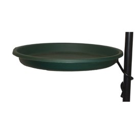 Erva BA7W Quick Connect Bird Bath Pole Mount for 1-Inch Poles, 12-Inch