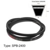 sourcing map SPB2400 V-Belt Drive Belt 2400 mm Pitch Length