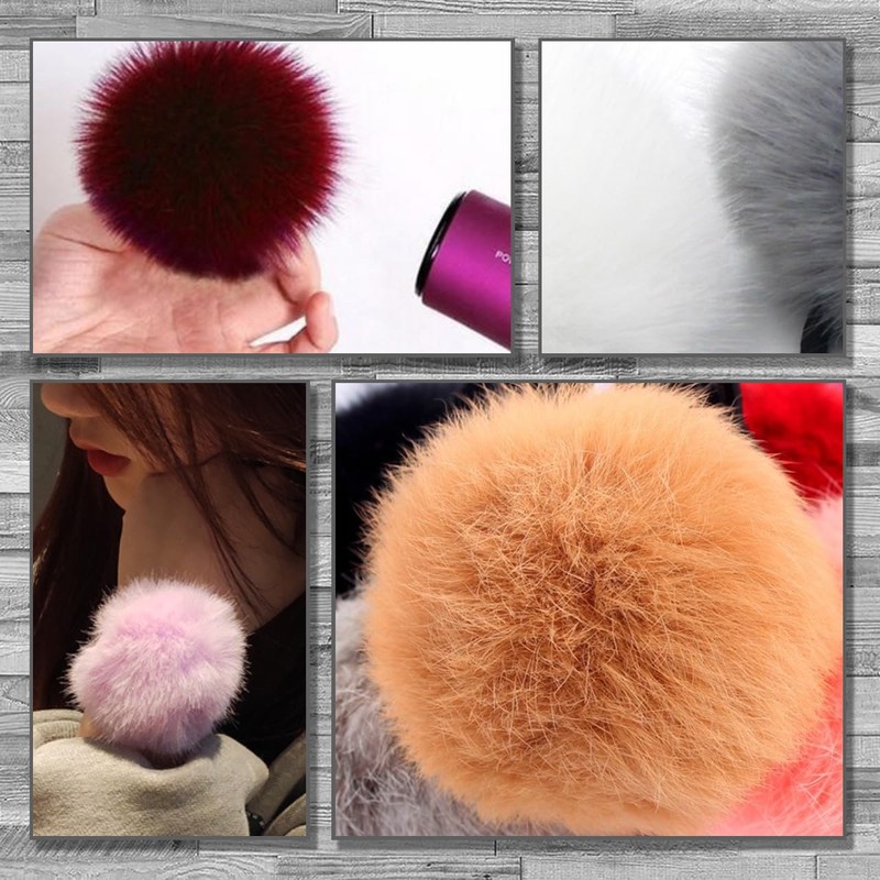 Rex Standard AH003 Hair Rubber Bonbon Fur Attached Adult, Cute,