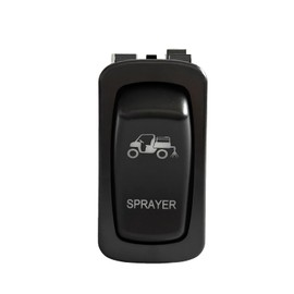 Vroelos 1×Sprayer Dash Switch, Sprayer Blue On/Off Dash Switch for 2018-2025 Polaris Ranger XP 1000