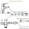 Sneatup Faucet Aerator to Garden Hose Diverter (5 adapters +