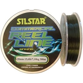 SILSTAR 300m Spools of COMMERCIAL SINKING Quality Polymer Fishing Line suitable for Coarse and Tournament (8 Strains from 4.2lb to 15.6lb) (300m of 4.2lb / 1.90kg to 0.14mm)