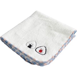 Ippinsha Gyutto Onigiri-san Nori Onigiri-san Hand Towel, Made in Japan, Gift, 47154