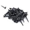 E-outstanding 500pcs Black Iron Stud 13mm Metal Nails Tacks for