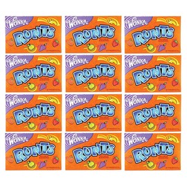 Wonka Runts Artificially Flavored Candy: 12 Packs of 5 Oz - Dt20