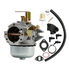 Carburetor Kit Replacement for Kohler K241 K301 Replace 47-853-23-S Carb 47-559-11-S Fuel Pump Cast Iron 10 HP 12 HP
